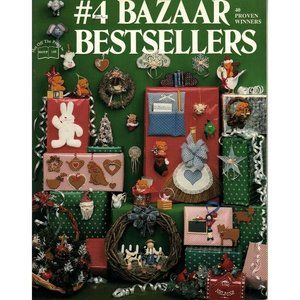 Hot Off The Press 4 Bazaar Bestsellers Craft Patterns Booklet 1989